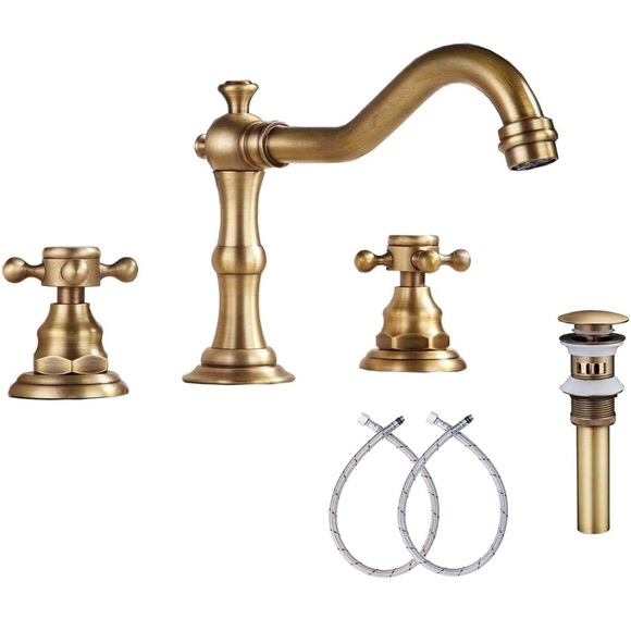 Ggstudy Other - NWT bathroom faucet in antique brass